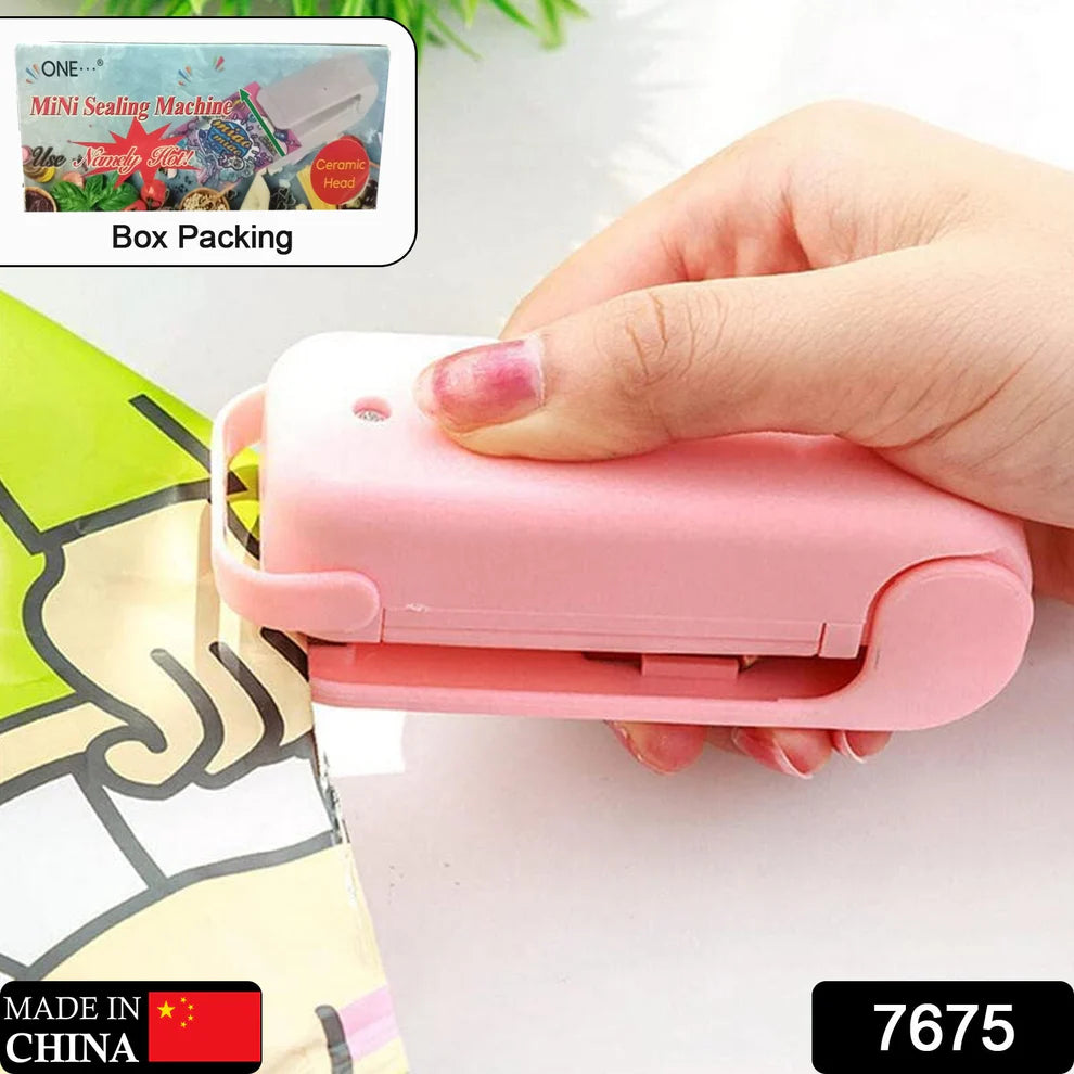 Mini Plastic Bag Sealer – Portable Heat Sealing Machine, Battery Operated (1 Pc)