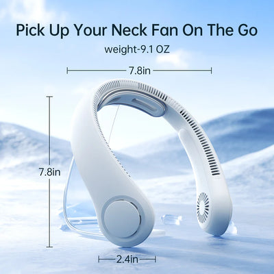 Portable Neck Fan, Hands Free Bladeless