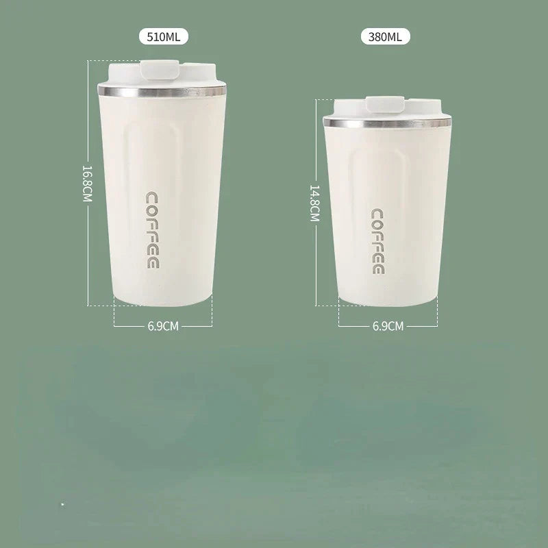 350ml/500ml Thermos Stainless Steel Coffee Cup